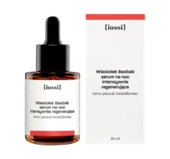 Iossi Intensywnie regenerujące serum na noc Wiesiołek Baobab 30ml