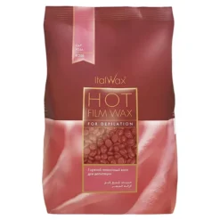 ItalWax Hot Film Wax różany wosk do depilacji miejsc szczególnie wrażliwych 500 g