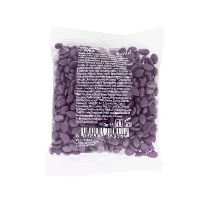 ITALWAX HOT FILM WAX WOSK DO DEPILACJI W GRANULKACH ŚLIWKA 100G