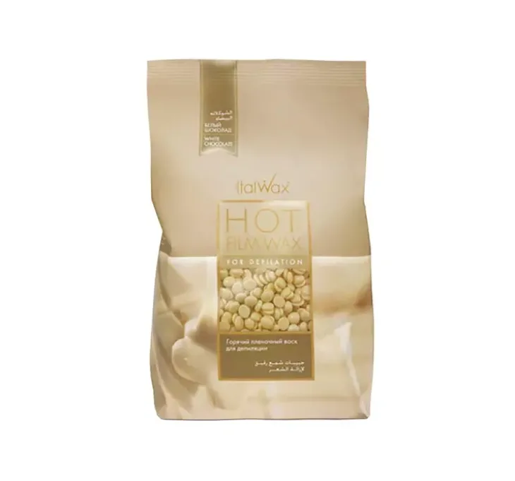 ITALWAX HOT FILM WAX WOSK DO DEPILACJI W GRANULKACH BIAŁA CZEKOLADA 500G