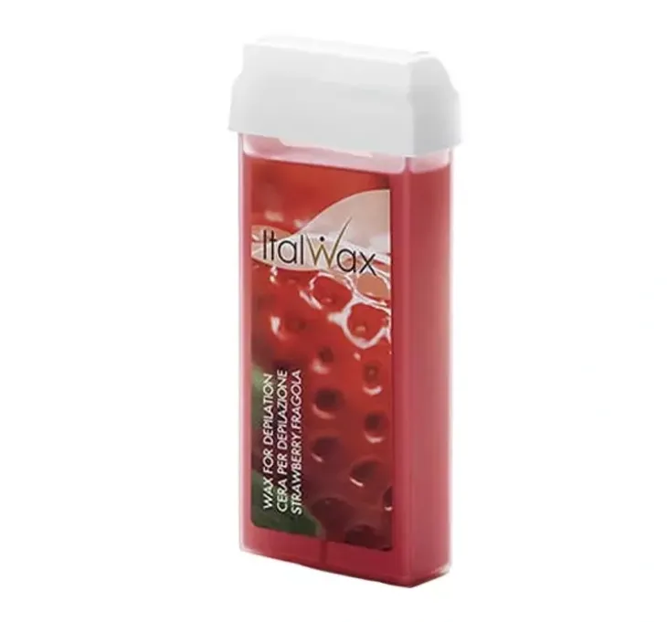 ItalWax profesjonalny wosk do depilacji w rolce STRAWBERRY 100 ml