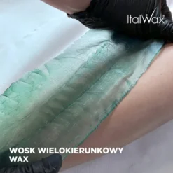 ItalWax twardy wosk do depilacji w granulkach Azulenowy 1000 g