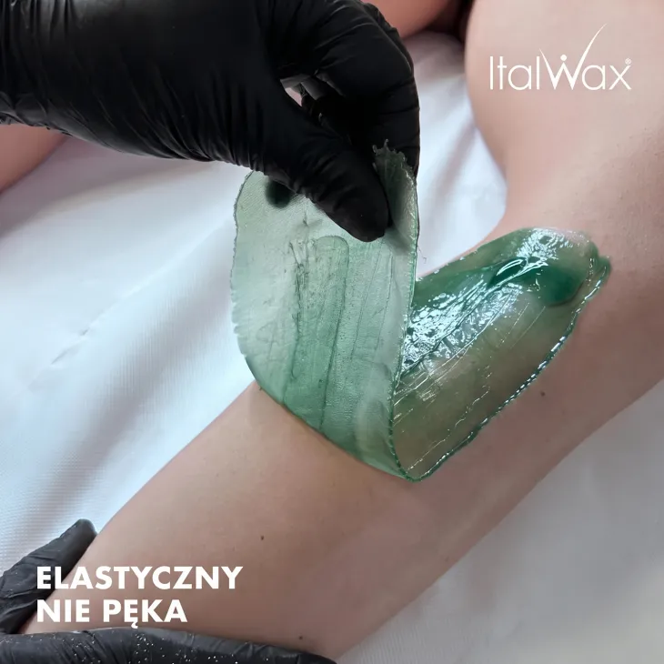 ItalWax twardy wosk do depilacji w granulkach Azulenowy 1000 g