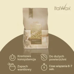 ItalWax wosk do depilacji w granulkach Biała Czekolada 1000 g