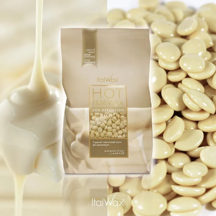 ItalWax wosk do depilacji w granulkach Biała Czekolada 1000 g