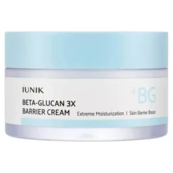 iUNIK Beta Glucan 3X Barrier Cream nawilżający krem do twarzy 50 ml