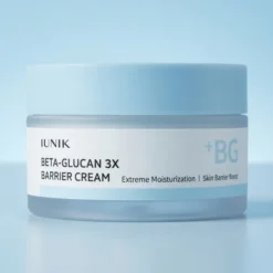 iUNIK Beta Glucan 3X Barrier Cream nawilżający krem do twarzy 50 ml