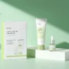 iUNIK Centella Edition Skincare Set zestaw do pielęgnacji twarzy łagodzący krem-żel 60 ml + serum kojące 15 ml