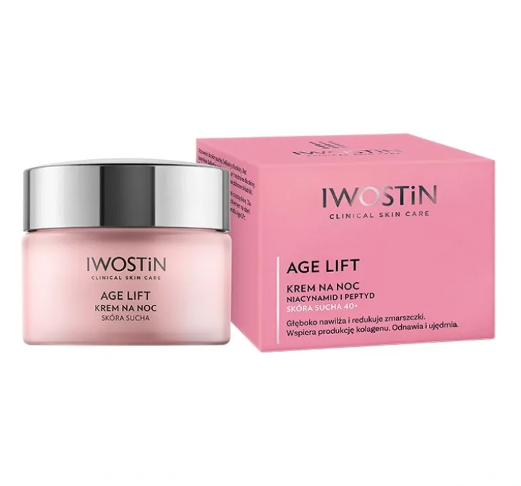 Iwostin Age Lift krem na noc do skóry suchej 40+ 50 ml