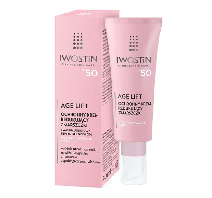 Iwostin Age Lift krem redukujący zmarszczki SPF50 40 ml