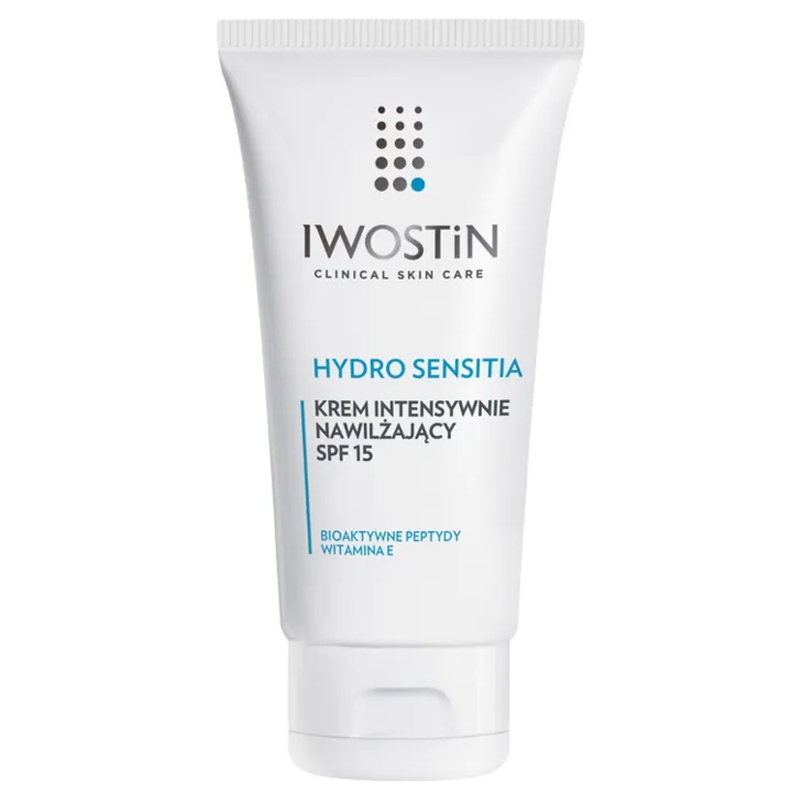 Iwostin Hydro Sensitia intensywnie nawilżający krem do twarzy SPF15 50 ml