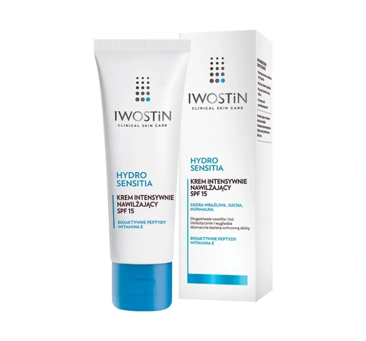 Iwostin Hydro Sensitia intensywnie nawilżający krem do twarzy SPF15 50 ml