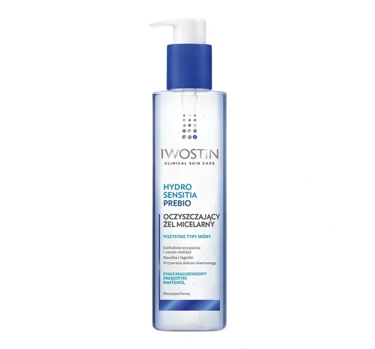 Iwostin Hydro Sensitia Prebio żel micelarny z prebiotykami 200 ml