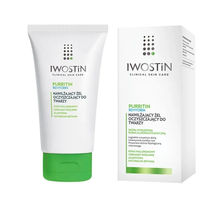 Iwostin Purritin Rehydrin żel oczyszczający do twarzy 150 ml