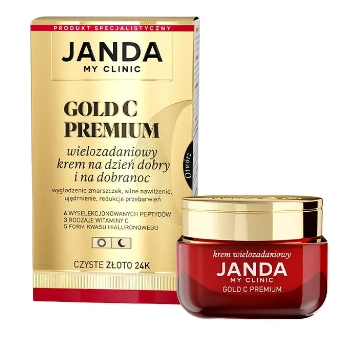 Janda Gold C Premium wielozadaniowy krem na dzień dobry i na dobranoc 50ml
