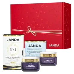Janda zestaw kosmetyków krem nr 1 na dzień dobry i na dobranoc 50 ml + codzienna supermaska przeciwzmarszczkowa 50 ml