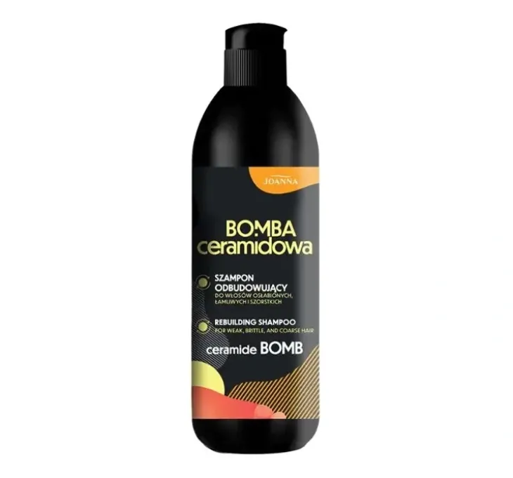 Joanna Bomba Ceramidowa odbudowujący szampon do włosów osłabionych i szorstkich 500ml