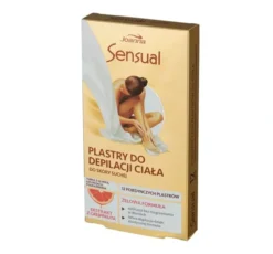 Joanna Sensual żelowe plastry do depilacji ciała grejpfrut 12 sztuk
