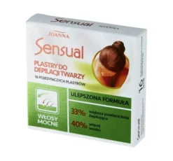 Joanna Sensual plastry do depilacji twarzy 16 sztuk