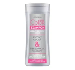 Joanna Ultra Color szampon do włosów różowe odcienie blond 200ml