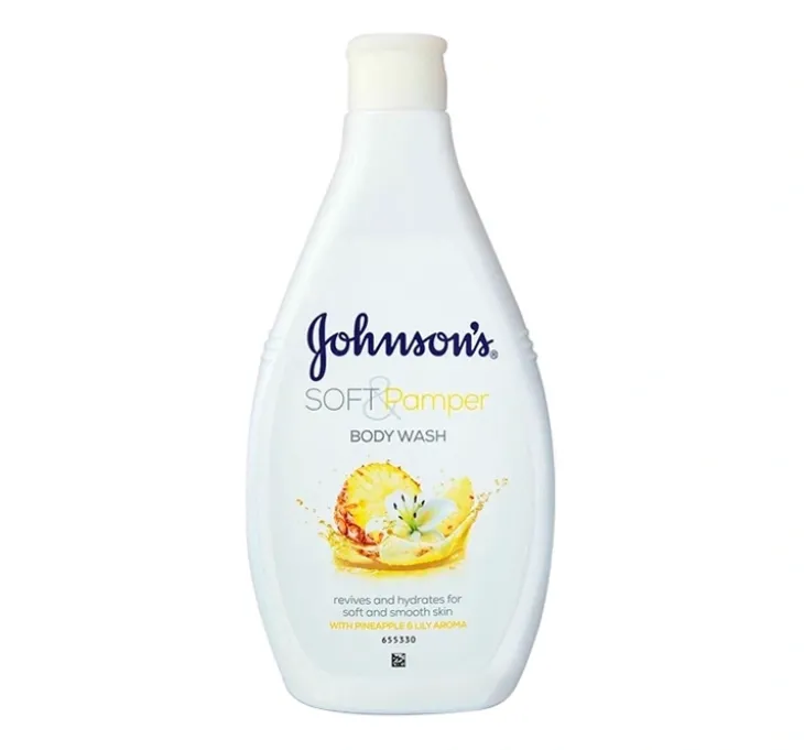 Johnson's Soft & Pamper żel pod prysznic Ananas 400ml