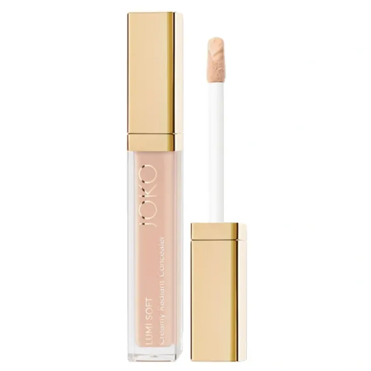 Joko Lumi Soft rozświetlający korektor o kremowej formule C04 Peach 6,5 ml