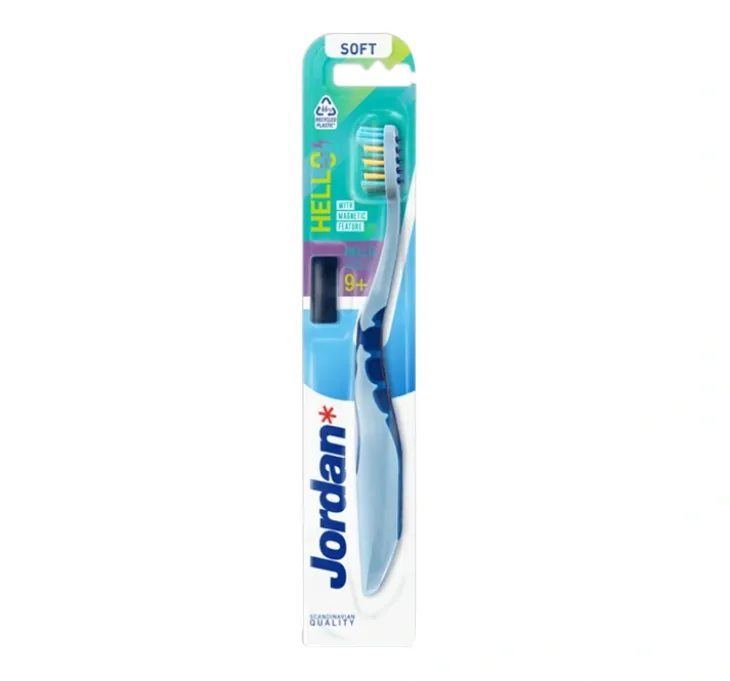Jordan Hello Smile szczoteczka do zębów dla chłopców 9+ lat Soft