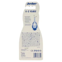 Jordan Step By Step 1 szczoteczka do zębów dla dzieci w wieku 0-2 lat Ultrasoft