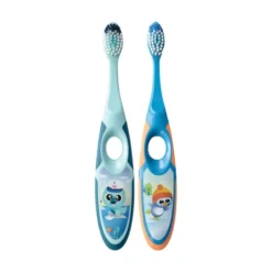 Jordan Step By Step 2 szczoteczki do zębów dla chłopców w wieku 3-5 lat Soft 2 szt