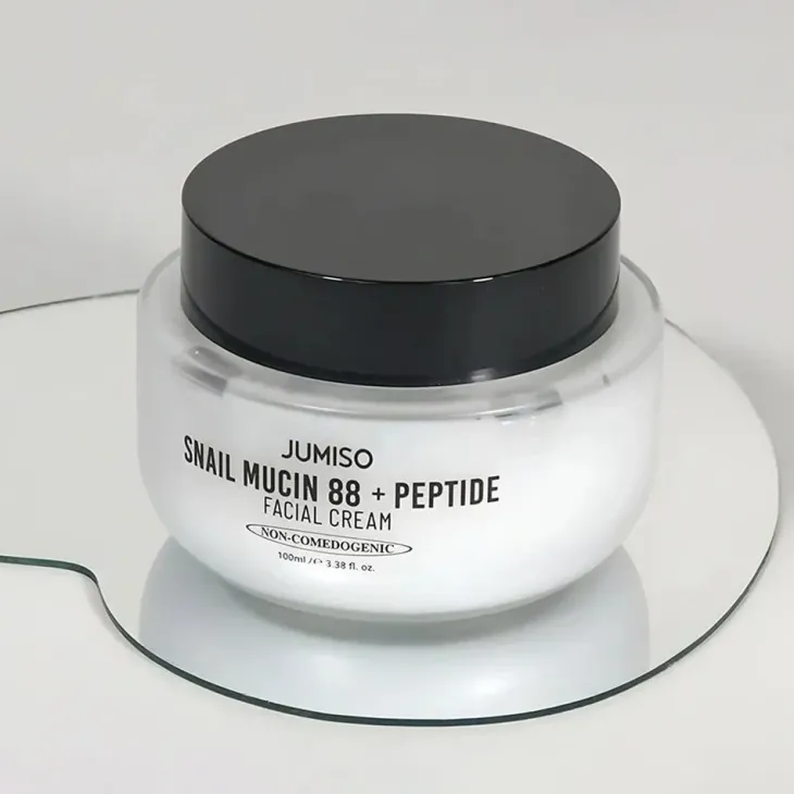 Jumiso Non-Comedogenic Snail Mucin 88 + Peptide odbudowujący krem do twarzy 100 ml
