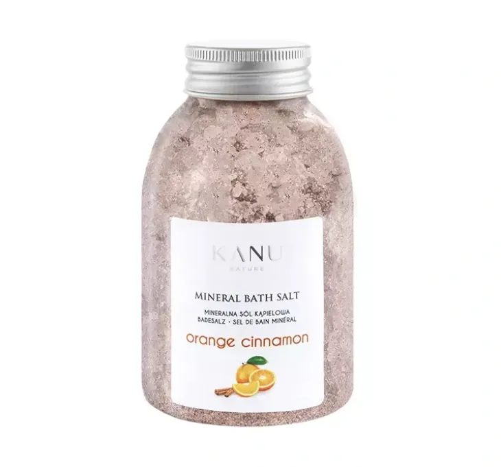 Kanu Nature mineralna sól do kąpieli Pomarańcza z cynamonem 350 g