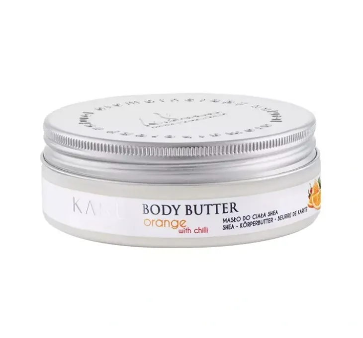 Kanu Nature odżywcze masło do ciała Shea Pomarańcza z Chili 50g