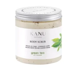 Kanu Nature orzeźwiająco-pielęgnacyjny peeling do ciała Zielona Herbata z Rumiankiem 350g