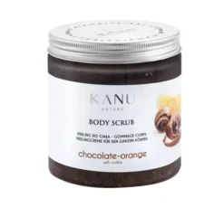 Kanu Nature stymulująco-ujędrniający peeling do ciała Czekolada z Pomarańczą i Kawą 350g