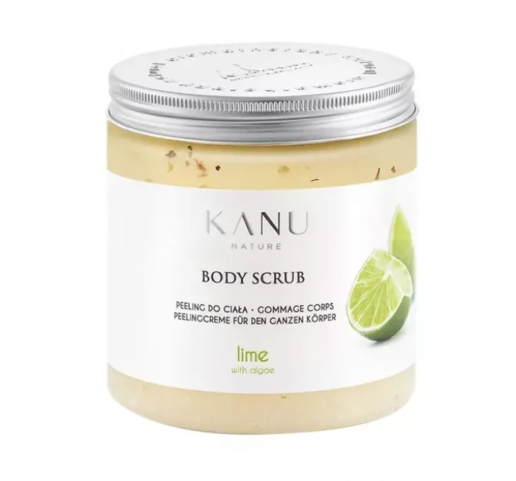 Kanu Nature wzmacniająco-wyszczuplający peeling do ciała Limonka z Algami 350g