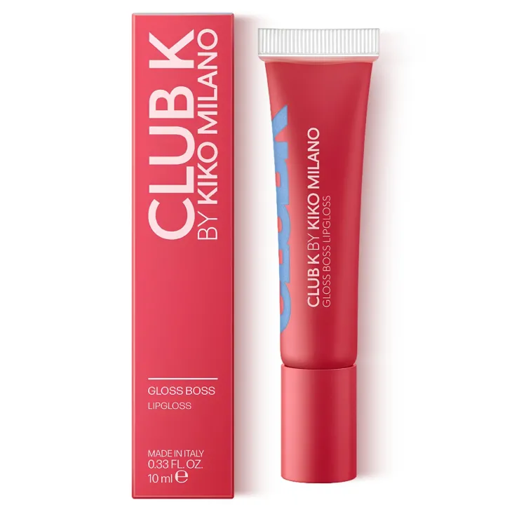 KIKO Milano Club K Gloss Boss Lip Gloss nawilżający błyszczyk do ust 12 Legendary Plastic 10 ml