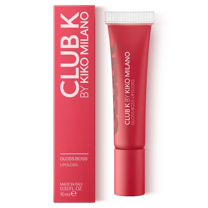 KIKO Milano Club K Gloss Boss Lip Gloss nawilżający błyszczyk do ust 05 Bouncer's Crush 10 ml