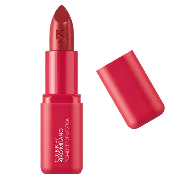 KIKO Milano Club K Pigment Pop Lipstick nawilżająca pomadka kryjąca w sztyfcie 06 Can't Miss 3,5 g