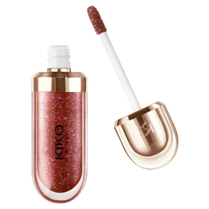 KIKO Milano 3D Hydra Lipgloss błyszczyk powiększający usta 44 Disruptive Brown 6,5 ml
