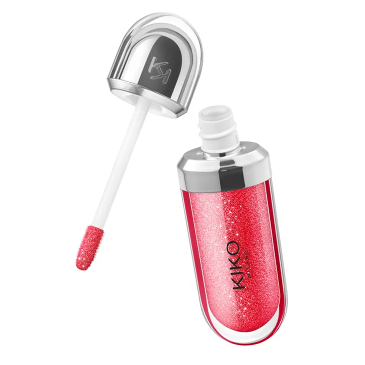 KIKO Milano 3D Hydra Lipgloss błyszczyk powiększający usta 12 Pearly Amaryllis Red 6,5 ml