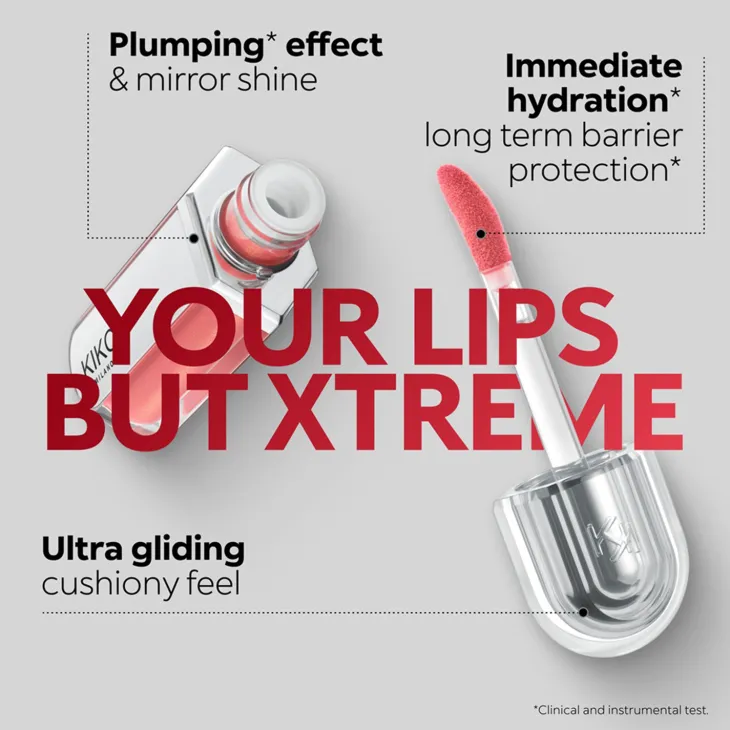 KIKO Milano 3D Hydra Xtreme Lipgloss nawilżający błyszczyk do ust z ekstremalnym efektem objętości 3D 04 Lips Don't Lie 6 ml