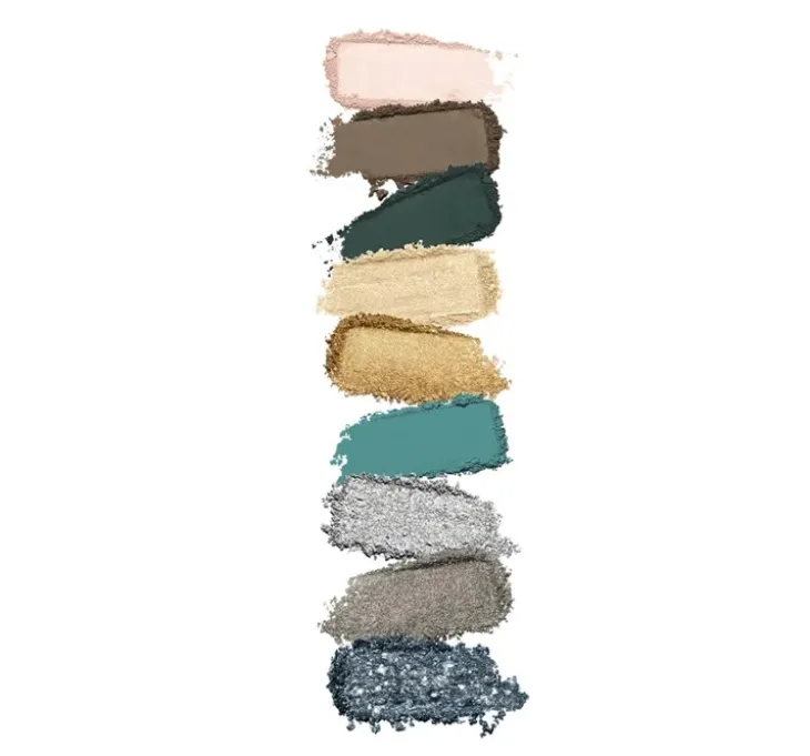 KIKO Milano Glamour Multi Finish mini paletka cieni 06 Green Vibes 2,5g