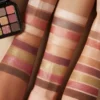 KIKO Milano Glamour Multi Finish mini paletka cieni 03 Burgundy Notes 2,5g
