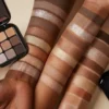 KIKO Milano Glamour Multi Finish mini paletka cieni 01 Earth Tones 2,5g