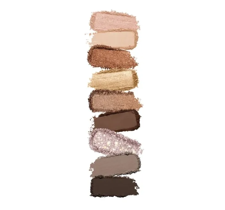 KIKO Milano Glamour Multi Finish mini paletka cieni 01 Earth Tones 2,5g