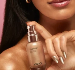 KIKO Milano Glow Up metaliczny rozświetlacz w płynie 02 Copper 30 ml