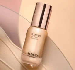 KIKO Milano Glow Up metaliczny rozświetlacz w płynie 01 Champagne 30 ml