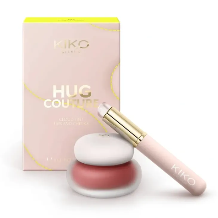 KIKO Milano Hug Couture Cloud Tint Lips & Cheeks tint do ust i policzków z aplikatorem 03 Cherry Blur 10 g