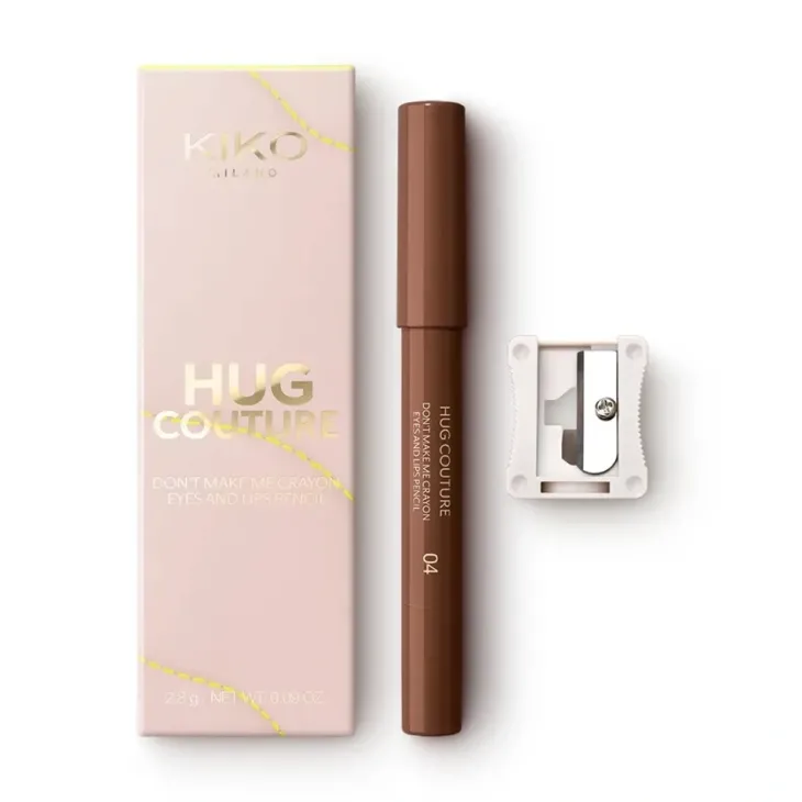 KIKO Milano Hug Couture Don’t Make Me Crayon temperowana kredka do oczu i ust 04 Cacao Caress 2,8 g