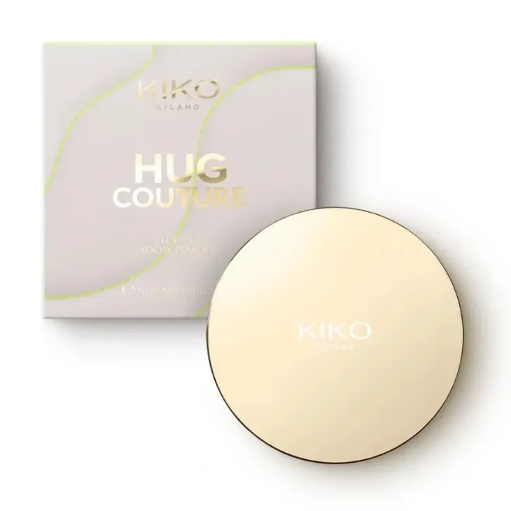 KIKO Milano Hug Couture Flex It Up Loose Powder sypki puder utrwalający 02 Almond Praline 10 g